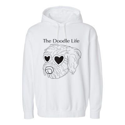 Doodle Life Garment-Dyed Fleece Hoodie