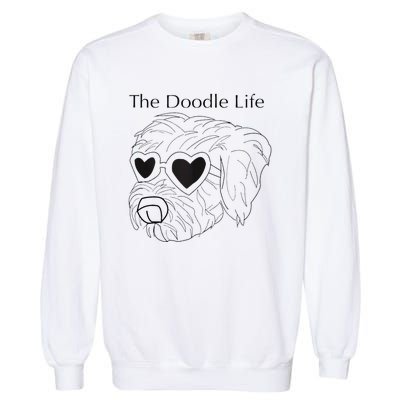 Doodle Life Garment-Dyed Sweatshirt