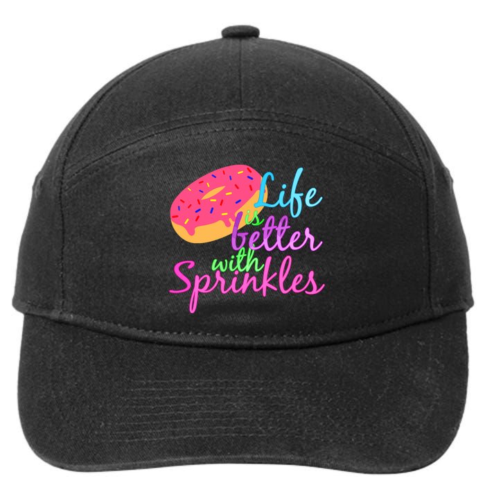 Doughnut Lover 7-Panel Snapback Hat