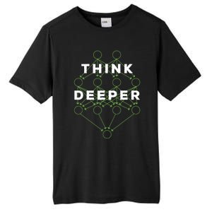 Deep Learning Data Scientist Gift Ai Developer Tall Fusion ChromaSoft Performance T-Shirt