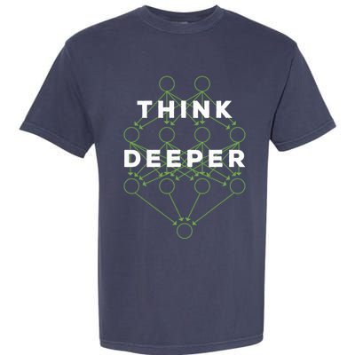 Deep Learning Data Scientist Gift Ai Developer Garment-Dyed Heavyweight T-Shirt