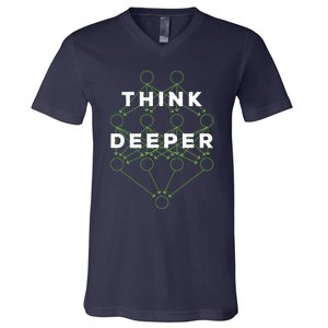 Deep Learning Data Scientist Gift Ai Developer V-Neck T-Shirt