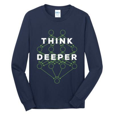 Deep Learning Data Scientist Gift Ai Developer Tall Long Sleeve T-Shirt