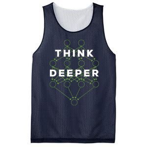 Deep Learning Data Scientist Gift Ai Developer Mesh Reversible Basketball Jersey Tank