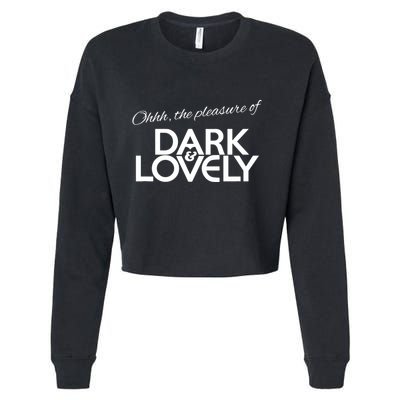 Dark & Lovely Cropped Pullover Crew
