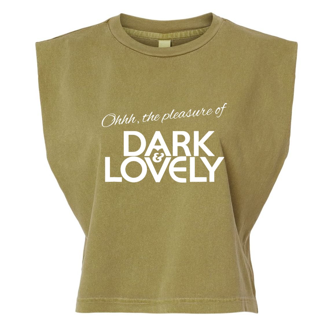 Dark & Lovely Garment-Dyed Women's Muscle Tee