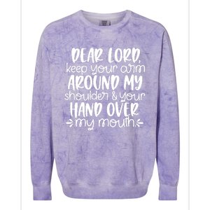 Dear Lord Colorblast Crewneck Sweatshirt