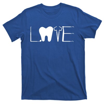 Dentist Love Dental Assistant Tooth Squad Cute Teeth Dentist Great Gift T-Shirt