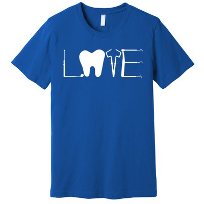 Dentist Love Dental Assistant Tooth Squad Cute Teeth Dentist Great Gift Premium T-Shirt