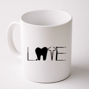 Dentist Love Dental Assistant Tooth Squad Cute Teeth Dentist Great Gift Coffee Mug