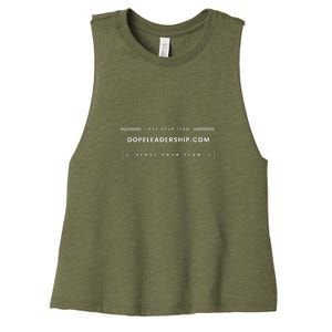 Dope Leader Women's Racerback Cropped Tank