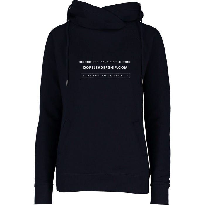 Dope Leader Womens Funnel Neck Pullover Hood