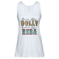 Diva Like Dolly Rebel Like Reba Leopard Texture Style Ladies Essential Flowy Tank