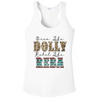 Diva Like Dolly Rebel Like Reba Leopard Texture Style Ladies PosiCharge Competitor Racerback Tank