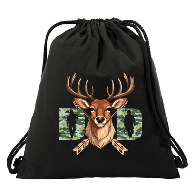 Dad Life Deer Dad Best Buckin Dad Ever Great Gift Drawstring Bag