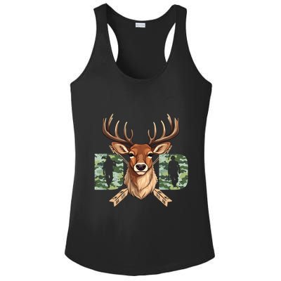 Dad Life Deer Dad Best Buckin Dad Ever Great Gift Ladies PosiCharge Competitor Racerback Tank