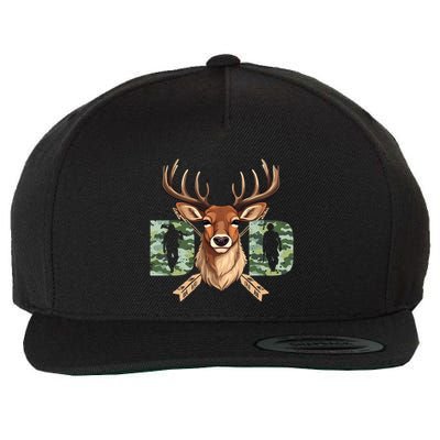 Dad Life Deer Dad Best Buckin Dad Ever Great Gift Wool Snapback Cap