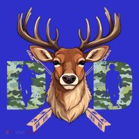 Dad Life Deer Dad Best Buckin Dad Ever Great Gift 16 in Basic Backpack