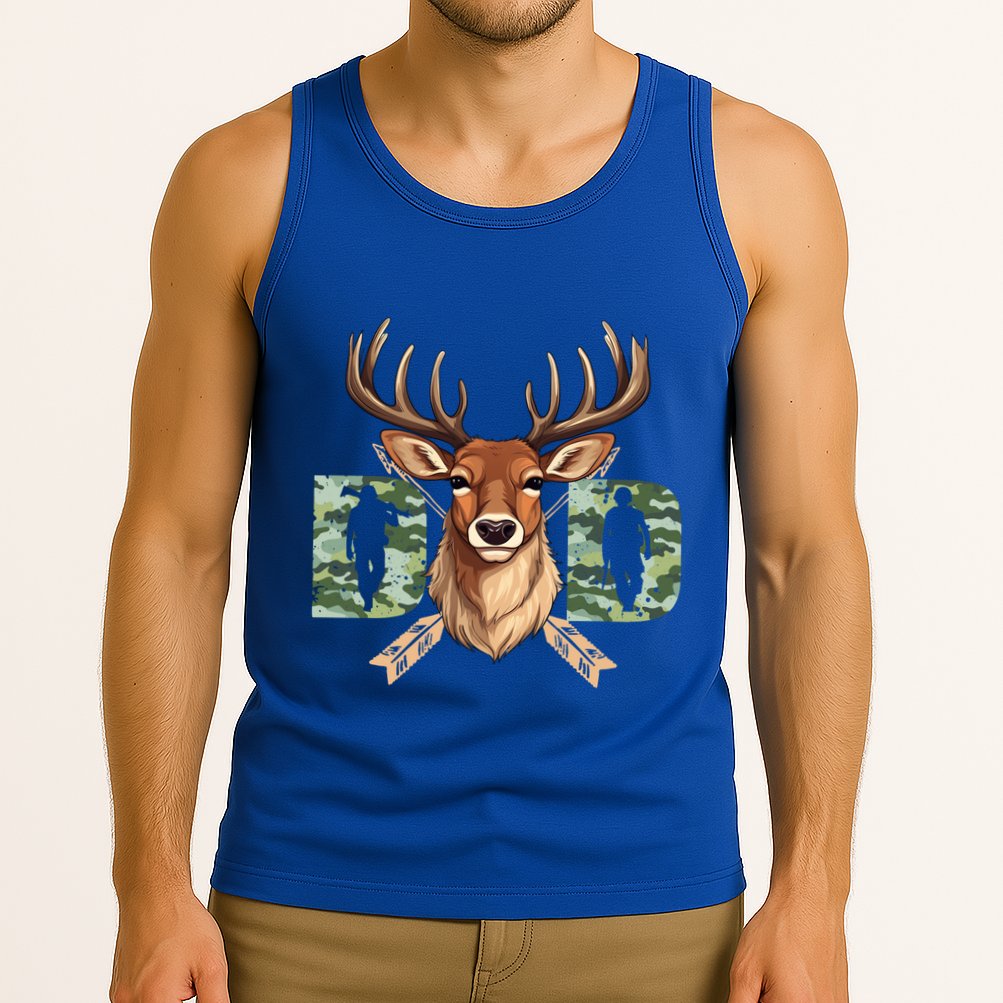 Dad Life Deer Dad Best Buckin Dad Ever Great Gift Tank Top