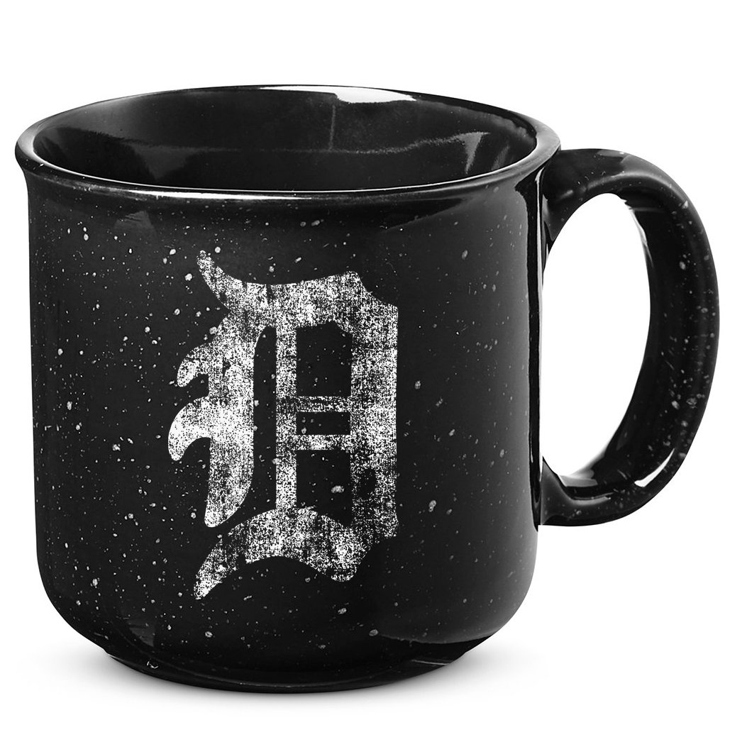 Detroit Letter 15oz Campfire Ceramic Mug