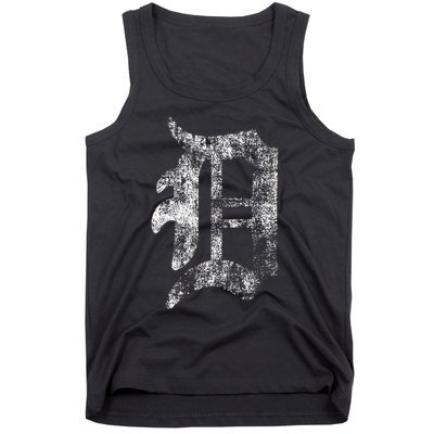 Detroit Letter Tank Top