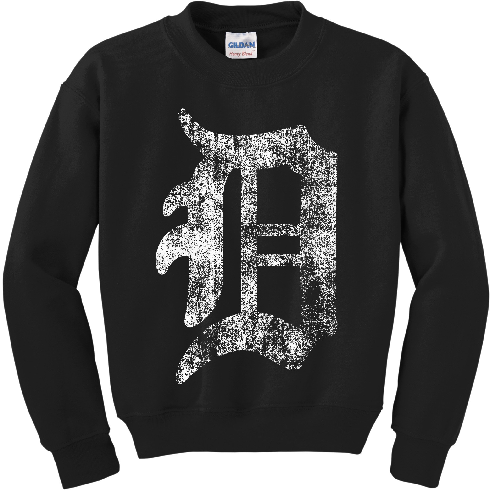Detroit Letter Kids Sweatshirt