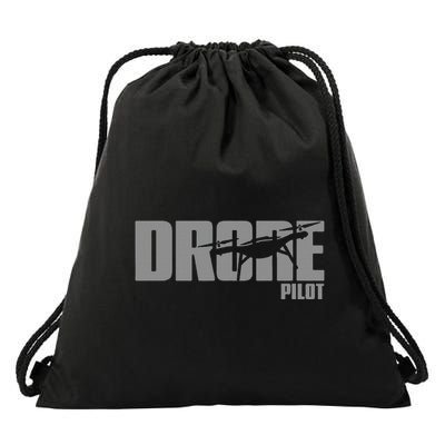 Drone Life Design For Drone Pilot And Drone Operator Drawstring Bag