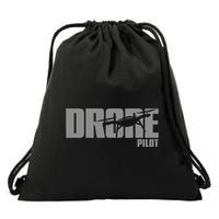 Drone Life Design For Drone Pilot And Drone Operator Drawstring Bag