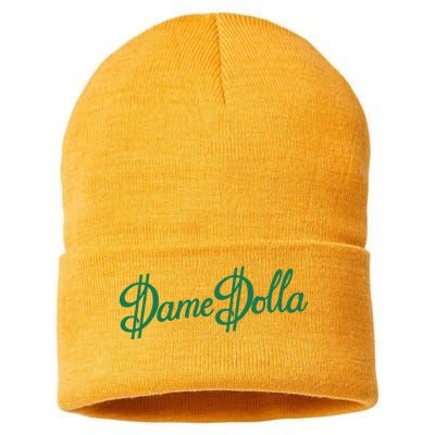 Damian Lillard Dame Dolla Hardwork & Humility Sustainable Knit Beanie