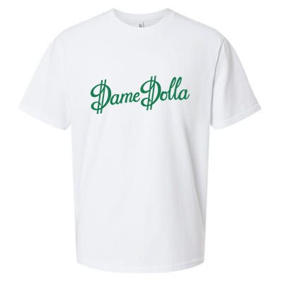 Damian Lillard Dame Dolla Hardwork & Humility Sueded Cloud Jersey T-Shirt