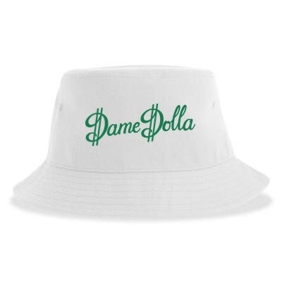 Damian Lillard Dame Dolla Hardwork & Humility Sustainable Bucket Hat
