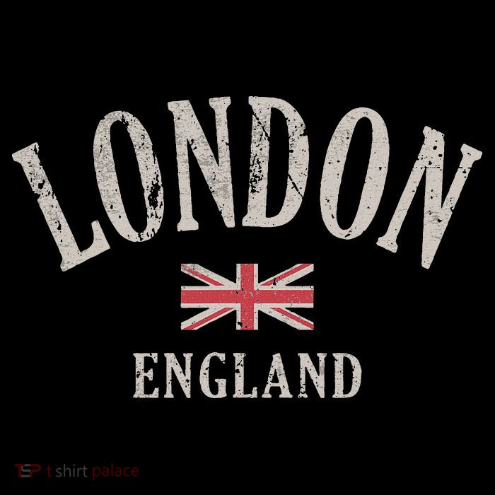 Distressed London England Uk Flag Long Sleeve Shirt