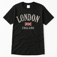 Distressed London England Uk Flag Tall T-Shirt