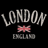 Distressed London England Uk Flag 16 in Basic Backpack
