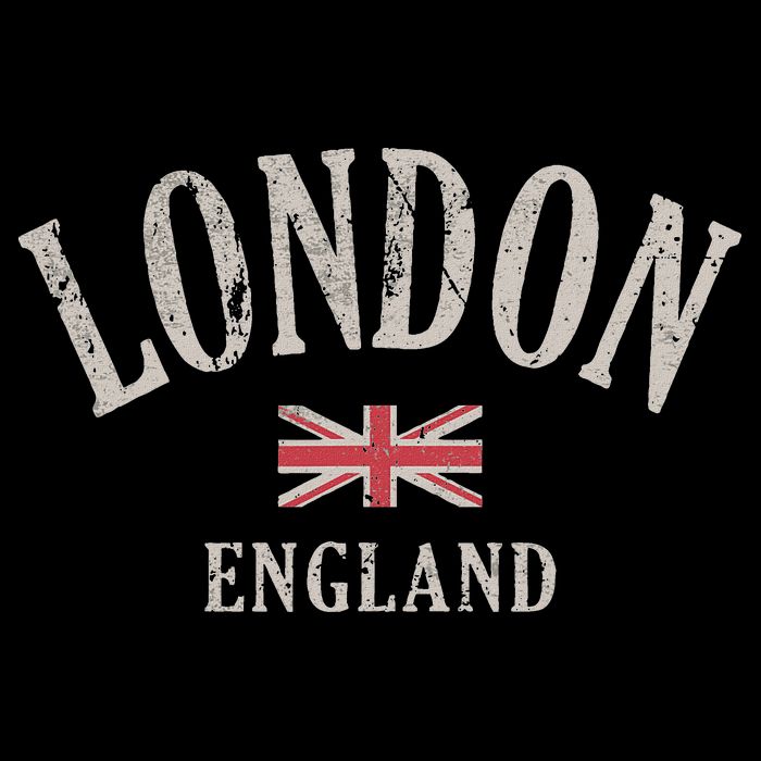 Distressed London England Uk Flag 16 in Basic Backpack