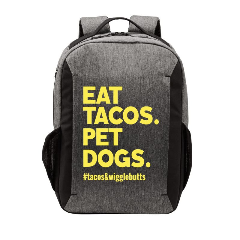 Dog Lover Eat Tacos Pet Dogs Vector Backpack