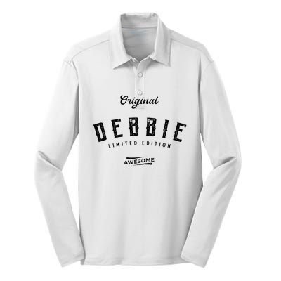 Debbie Limited Edition Silk Touch Performance Long Sleeve Polo