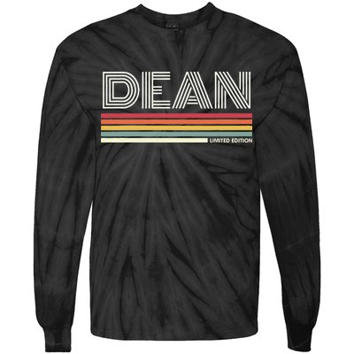 Dean Limited Edition Last Name Reunion Surname Gathering Tie-Dye Long Sleeve Shirt