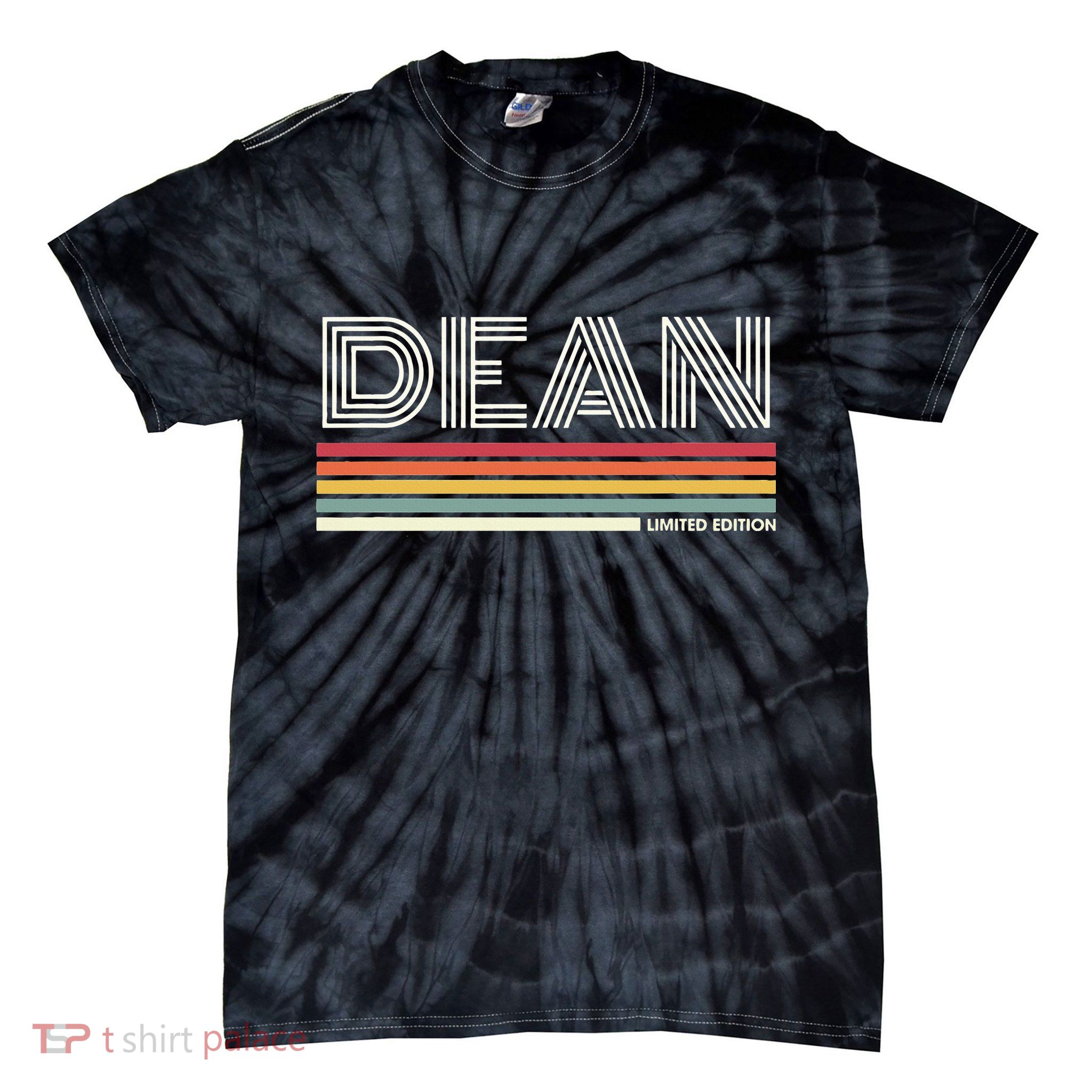 Dean Limited Edition Last Name Reunion Surname Gathering Tie-Dye T-Shirt