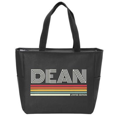 Dean Limited Edition Last Name Reunion Surname Gathering Zip Tote Bag