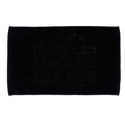 Dual Language Educator Microfiber Hand Towel