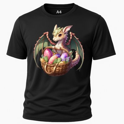 Dragon  Lover - Easter Eggs Basket Cooling Performance Crew T-Shirt