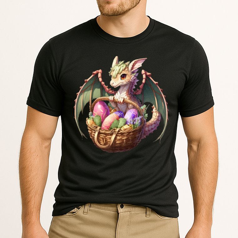 Dragon  Lover - Easter Eggs Basket Cooling Performance Crew T-Shirt