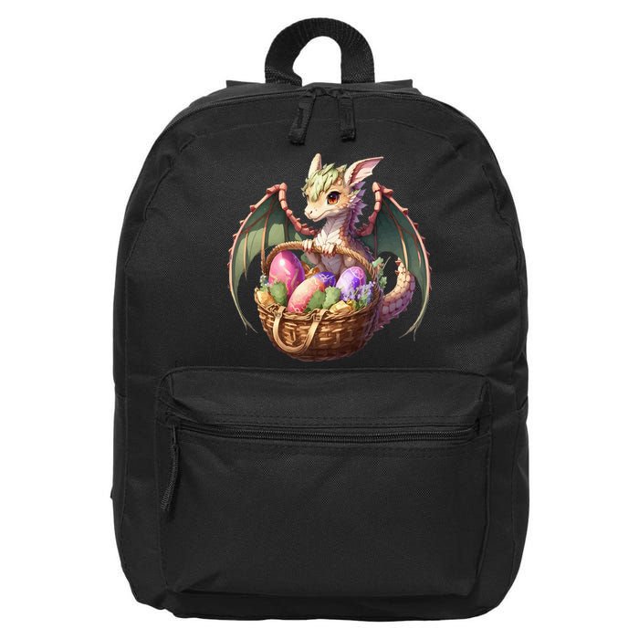 Dragon  Lover - Easter Eggs Basket 16 in Basic Backpack