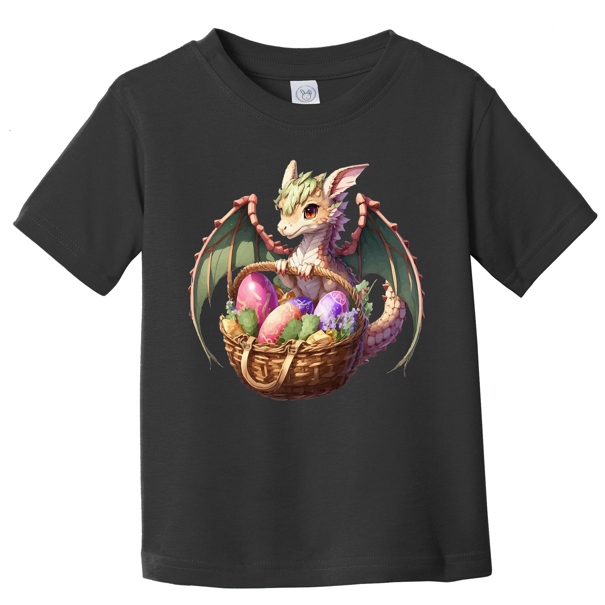 Dragon  Lover - Easter Eggs Basket Toddler T-Shirt