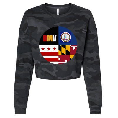 Dmv Love Embrace The Capital Region Cropped Pullover Crew