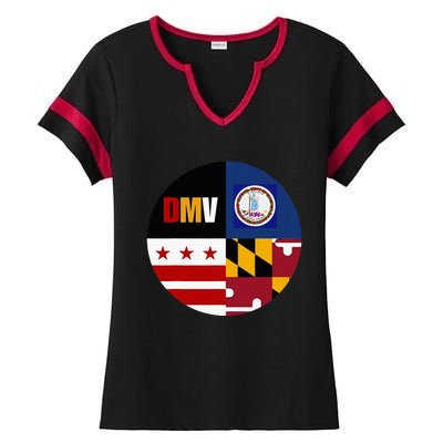 Dmv Love Embrace The Capital Region Ladies Halftime Notch Neck Tee