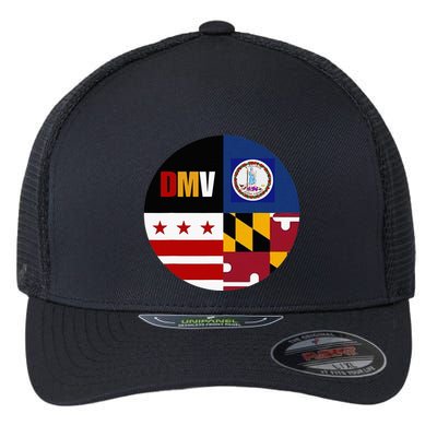 Dmv Love Embrace The Capital Region Flexfit Unipanel Trucker Cap