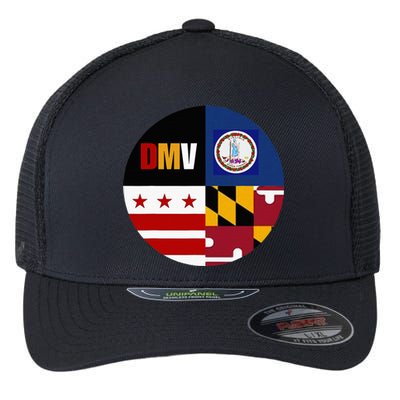 Dmv Love Embrace The Capital Region Flexfit Unipanel Trucker Cap