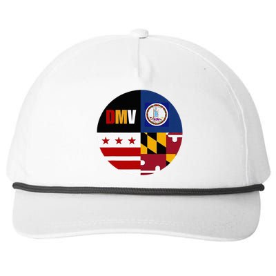 Dmv Love Embrace The Capital Region Snapback Five-Panel Rope Hat